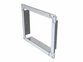 Фланец прямоугольного сечения из шины R20, R30